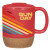 Custom 14 oz. Full Color Cork Base Ceramic Mug - Red