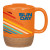 Custom 14 oz. Full Color Cork Base Ceramic Mug - Orange