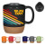 Custom 14 oz. Full Color Cork Base Ceramic Mug - All Colors 