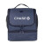 Custom ChillMate Double Deck Lunch Bag with Mesh Pockets - Navy 