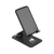 Custom SteelGrip Phone Stand - Black Side View 