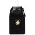Metro Personalized Collapsible Water Bottles - Black