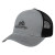 Custom Cotton Twill Mesh Back Cap - Gray with black