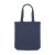 Custom MiniCarry Cotton Tote - Navy Back View 