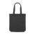 Custom MiniCarry Cotton Tote - Black Back View 