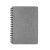 Custom CrinkleNote A5 Spiral Notebook - Gray Back View 