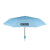 Custom CarryLite Umbrella - Light Blue Front View 