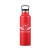 Custom Columbia 21 oz Double Wall Vacuum Bottle with Loop Top Lid - Bright poppy