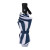 Customized 46" Recycled Folding Auto Open Umbrella - Navy / White - Closed