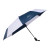 Customized 46" Recycled Folding Auto Open Umbrella - Navy / White 