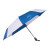 Customized 46" Recycled Folding Auto Open Umbrella - Royal / White