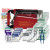 Custom Go Safe-60 pcs First Aid Kit - Red