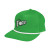 Custom Embroidered Stroke Play Solid Rope Cap - Kelly Green / White with Logo