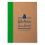 Custom Color-Pop Recycled Memo Book with Imprint - Green