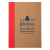 Custom Color-Pop Recycled Memo Book with Imprint - Red