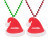 Custom Santa Hat Medallion Beads