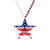 Custom Star Patriotic Medallion Beads