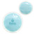 Custom ComfortClay Hot/Cold Eye Pads - Set of 2 - Light Blue 