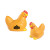 Custom Chicken Shaped Stress Reliever