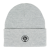 Custom Herschel Elmer Beanie - Heather Grey 