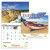 Custom Economy Appointment Calendar - Puerto Rico - Front view