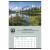 Custom Triumph® Jumbo Hanger 12-Month Calendar with Stock Photo - Calendar View 