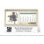 Custom Triumph® Desk Tent Calendar - The Saturday Evening Post - Design 1