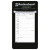 Custom Weekly Memo Easel Calendar with Colored Mount - Black