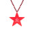 Custom Star Medallion Beads - Red