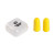 Custom Ear Plugs in Case - Yellow 