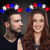 Custom LED Patriotic Stars Headband - Lifestyle View 