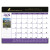 Custom Triumph® Scenic Desk Pad Calendar - Black