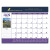 Custom Triumph® Scenic Desk Pad Calendar - Navy