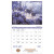 Custom Wildlife Canvas Calendar - Stapled - Calendar view