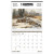 Custom Triumph® Wildlife Art Calendar - Spiral - Calendar view