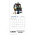 Custom Norman Rockwell Mini Calendar - Calendar view