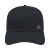 Custom Cap America Trucker Mesh Back Cap - Black/Black
