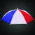 Custom Patriotic Umbrella Hat - Front View 