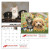Custom Four Paws Appointment Calendar - Spiral