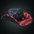 Custom Vintage Patriotic Cowboy Hat with Black Band