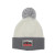 Custom Color Pop Beanie, Full Color Digital - Gray 