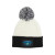 Custom Color Pop Beanie, Full Color Digital - Black 