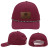 Custom Performance Rope Hat, Leather Patch - Laser Engraved - Burgundy