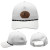 Custom Performance Rope Hat, Leather Patch - Laser Engraved - White