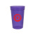 Custom 17 oz. Translucent Stadium Cup - Translucent Purple