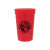 Custom 17 oz. Translucent Stadium Cup - Translucent Red