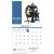 Custom Norman Rockwell Appointment Calendar - Stapled - Calendar view