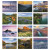 Custom Landscapes of America Spiral Wall Calendar - Month view