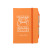 Custom Journal Notebook With Sticky Notes & Flags - Full Color - Orange
