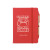 Custom Journal Notebook With Sticky Notes & Flags - Full Color - Red